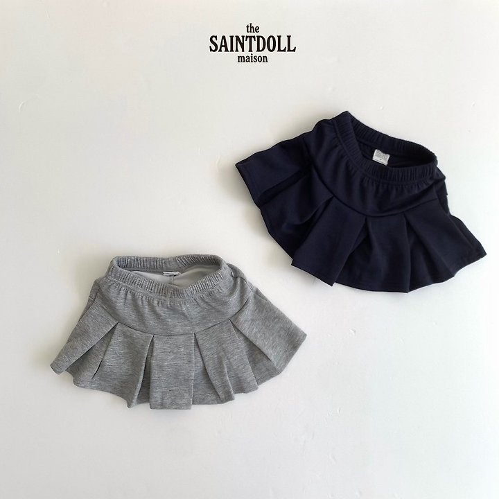 Saint Doll - Korean Children Fashion - #kidsshorts - Pleated Skirt
