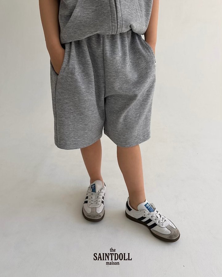 Saint Doll - Korean Children Fashion - #kidsshorts - Side Pleat Shorts - 11