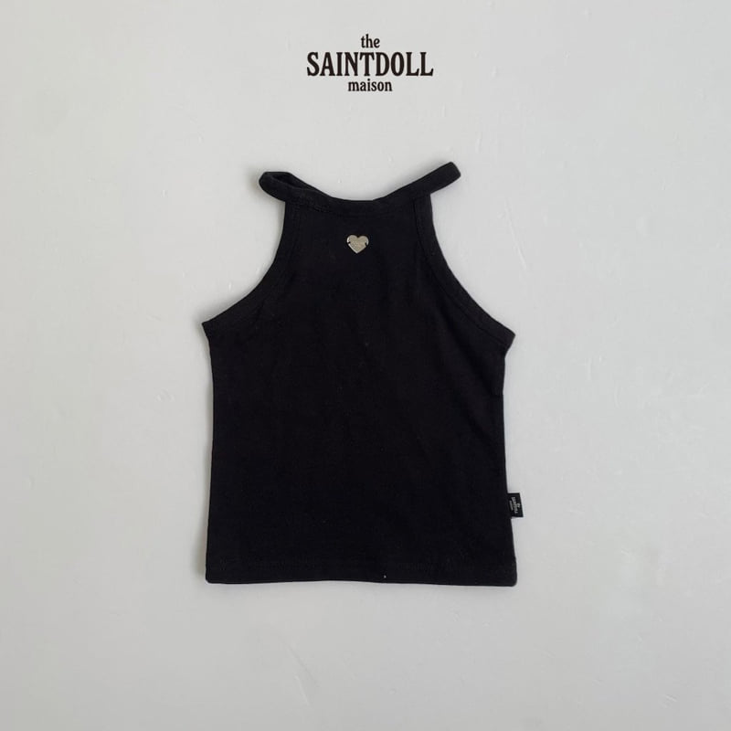 Saint Doll - Korean Children Fashion - #kidsstore - Heart Halter Sleeveless - 6