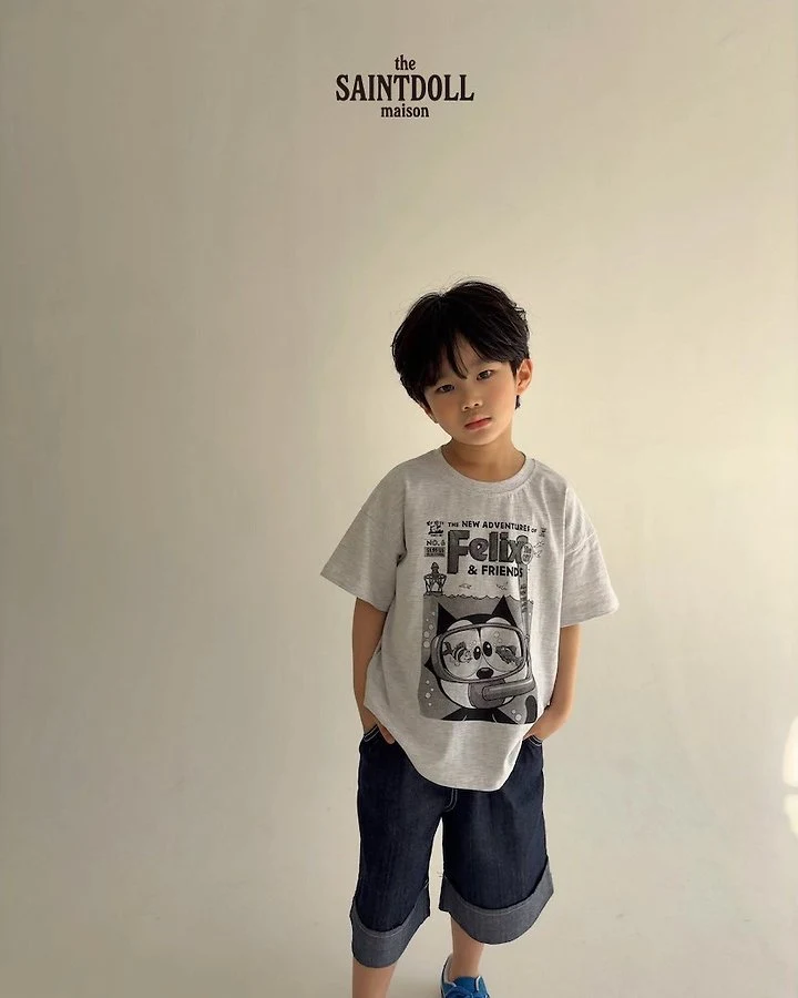 Saint Doll - Korean Children Fashion - #kidsstore - Felix Tee - 11