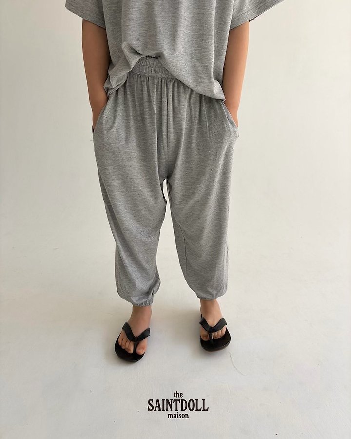 Saint Doll - Korean Children Fashion - #kidsstore - Soft Jogger Pants - 7