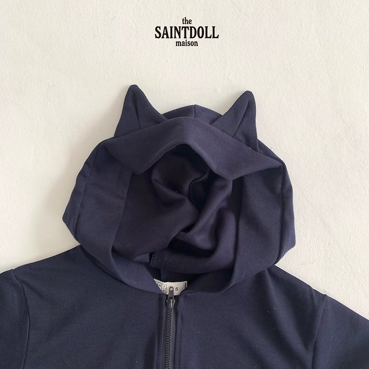 Saint Doll - Korean Children Fashion - #kidsstore - Kitty Hoodie Zip-Up - 6