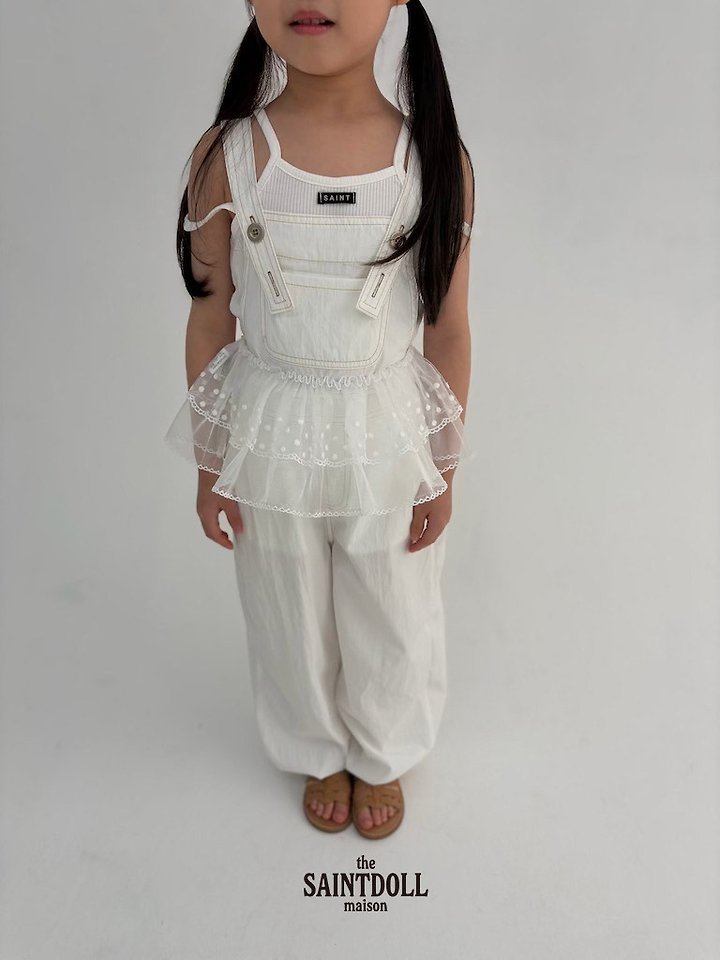 Saint Doll - Korean Children Fashion - #kidsstore - Firen Suspender Pants - 6