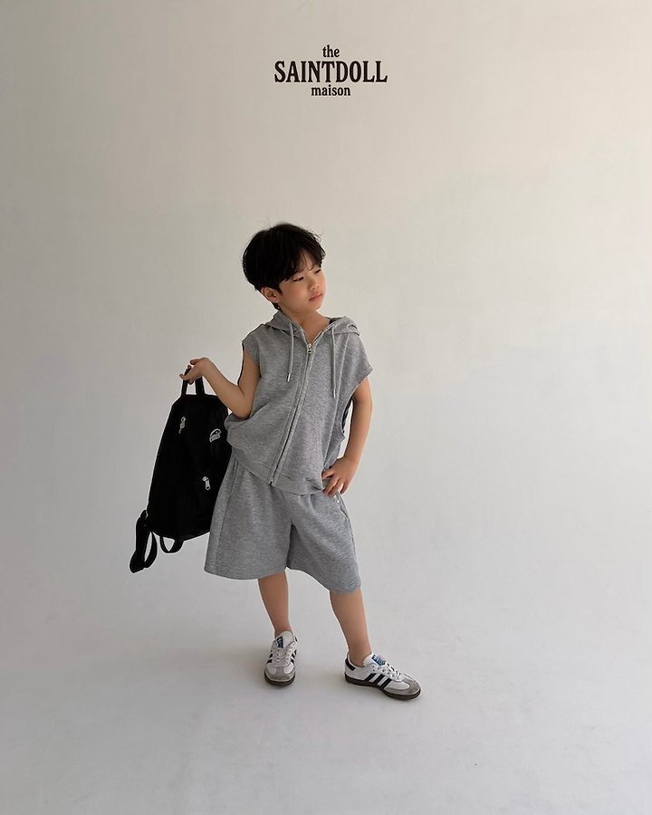 Saint Doll - Korean Children Fashion - #kidsstore - Side Pleat Shorts - 12
