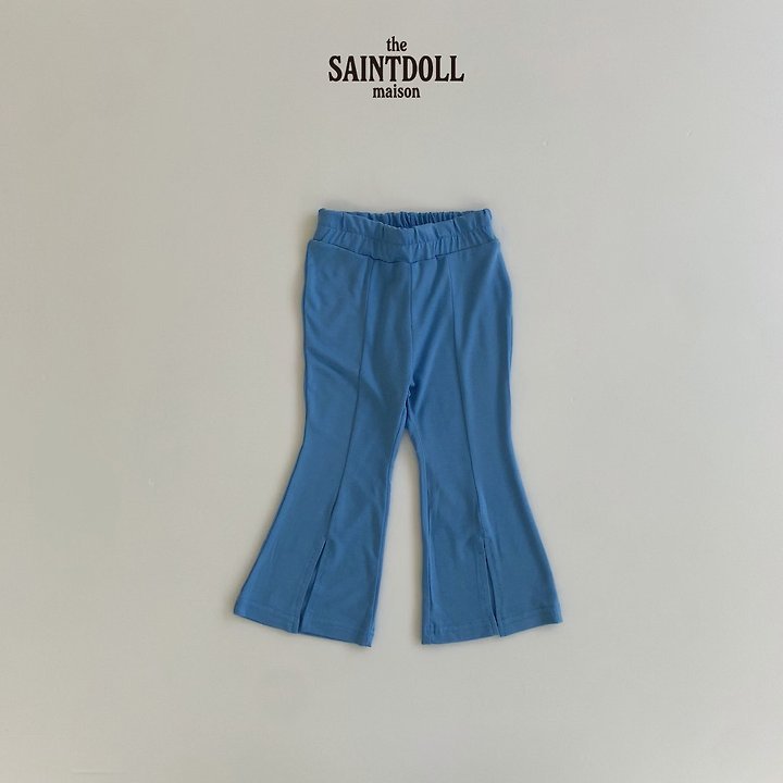 Saint Doll - Korean Children Fashion - #kidzfashiontrend - Summer Slit Bootcut Pants - 5