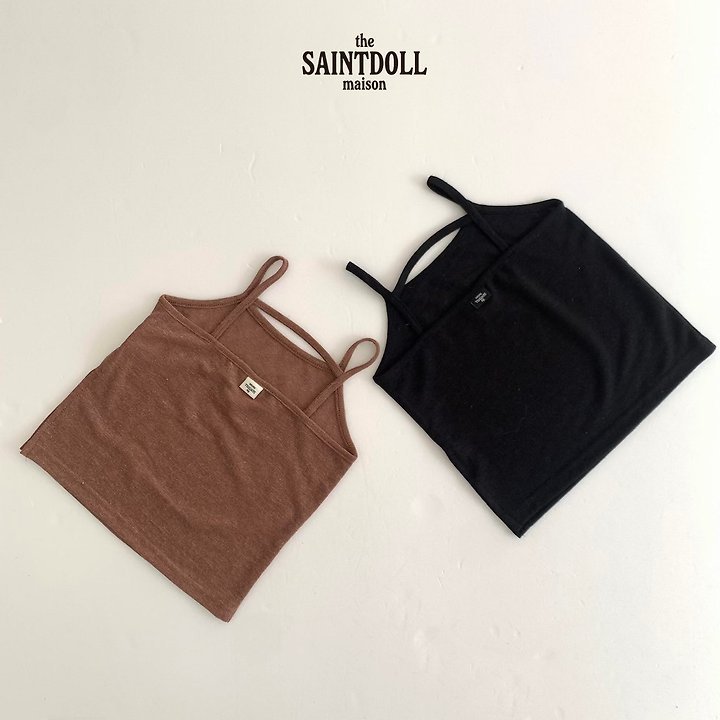 Saint Doll - Korean Children Fashion - #kidzfashiontrend - Linen Strap Sleeveless