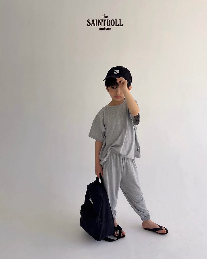 Saint Doll - Korean Children Fashion - #kidzfashiontrend - Soft Jogger Pants - 8