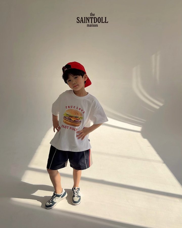 Saint Doll - Korean Children Fashion - #kidzfashiontrend - Hamburger Tee - 9