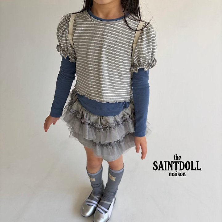 Saint Doll - Korean Children Fashion - #kidzfashiontrend - ST Puff Tee - 8