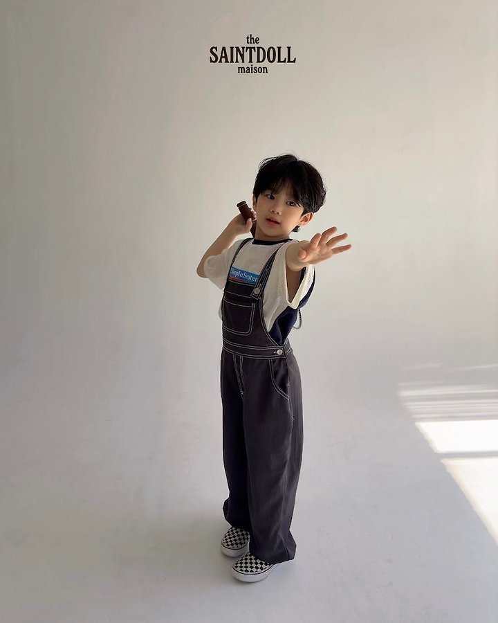 Saint Doll - Korean Children Fashion - #kidzfashiontrend - Firen Suspender Pants - 7