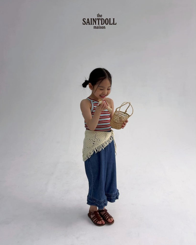 Saint Doll - Korean Children Fashion - #littlefashionista - Heart Halter Sleeveless - 9