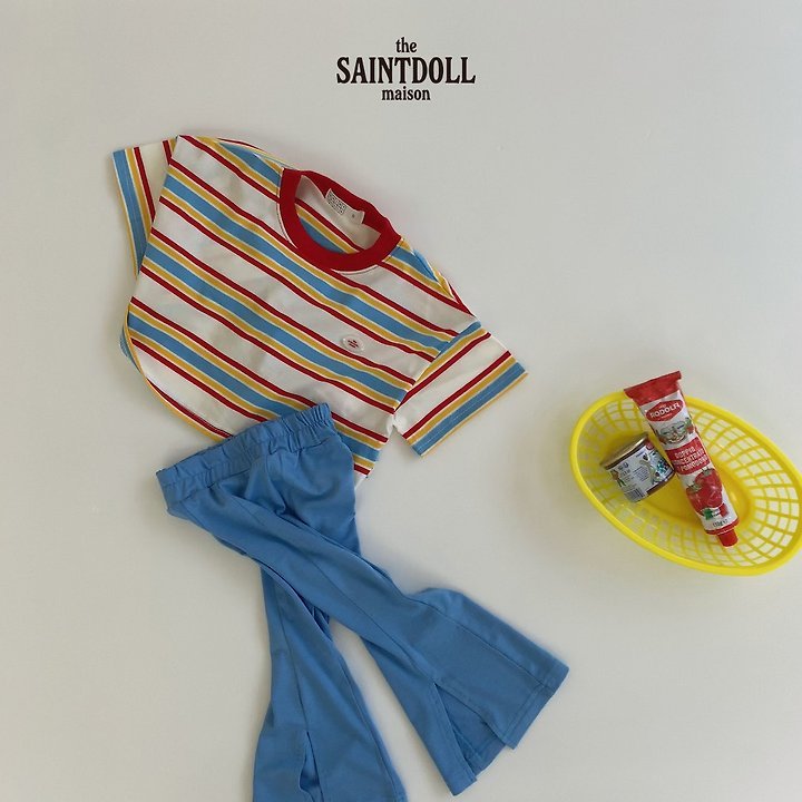 Saint Doll - Korean Children Fashion - #littlefashionista - Summer Slit Bootcut Pants - 7