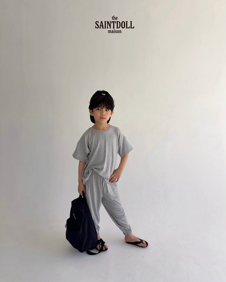 Saint Doll - Korean Children Fashion - #littlefashionista - Soft Jogger Pants - 10