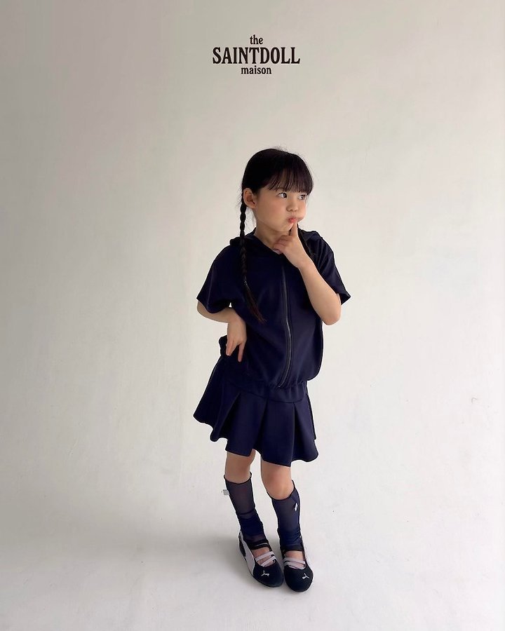 Saint Doll - Korean Children Fashion - #littlefashionista - Kitty Hoodie Zip-Up - 9