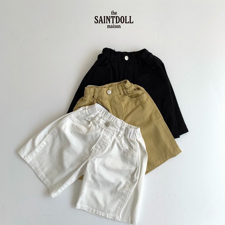 Saint Doll - Korean Children Fashion - #littlefashionista - Side Pintuck Shorts