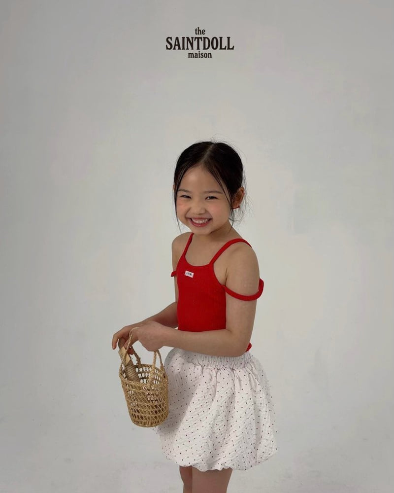 Saint Doll - Korean Children Fashion - #littlefashionista - Maison Double Strap Sleeveless - 12