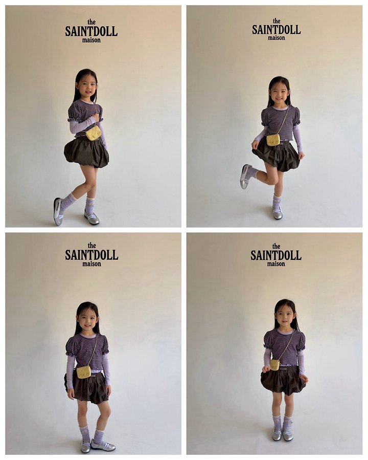 Saint Doll - Korean Children Fashion - #littlefashionista - ST Puff Tee - 10