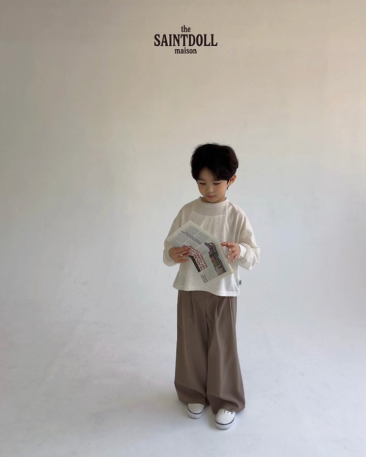 Saint Doll - Korean Children Fashion - #magicofchildhood - Linen Sweatshirt - 9