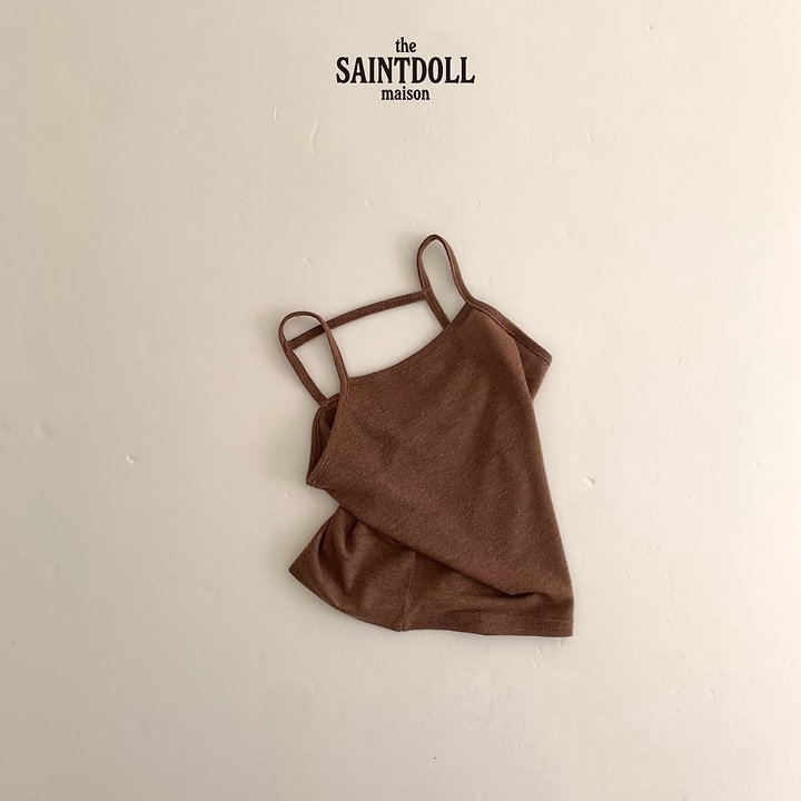 Saint Doll - Korean Children Fashion - #littlefashionista - Linen Strap Sleeveless - 4