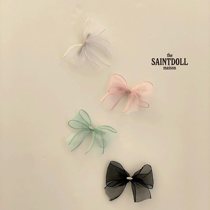 Saint Doll - Korean Children Fashion - #magicofchildhood - Wire Ribbon Pin