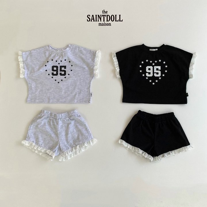 Saint Doll - Korean Children Fashion - #magicofchildhood - Lace Two-Piece Set