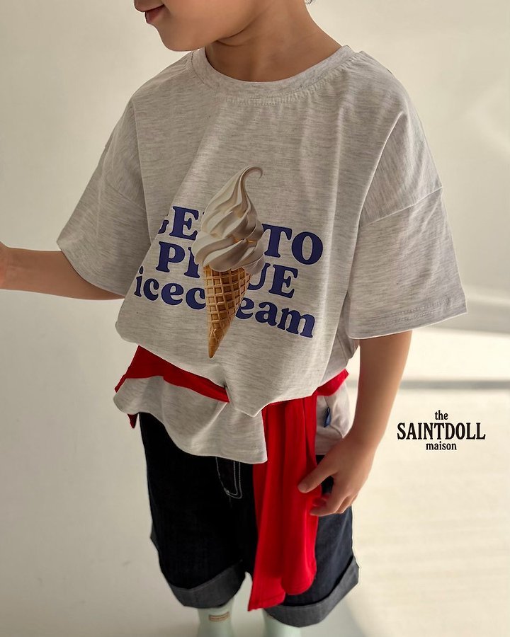 Saint Doll - Korean Children Fashion - #minifashionista - Gelato Tee - 12