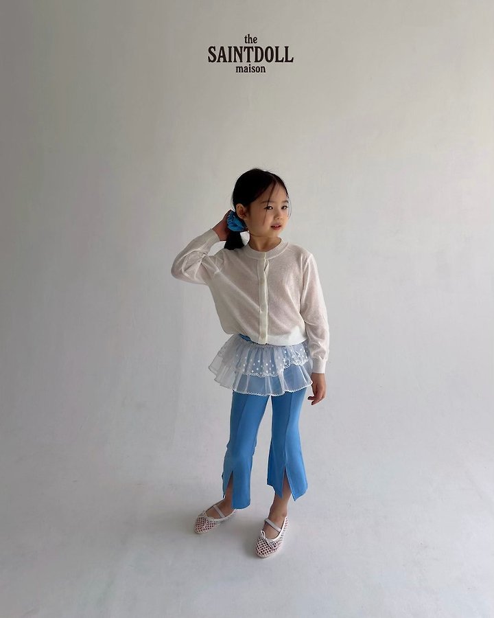 Saint Doll - Korean Children Fashion - #minifashionista - Summer Slit Bootcut Pants - 9