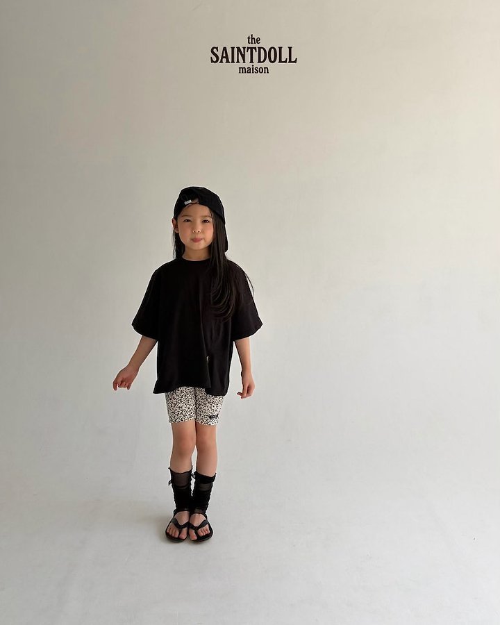Saint Doll - Korean Children Fashion - #minifashionista - Diagonal Seam Tee - 8