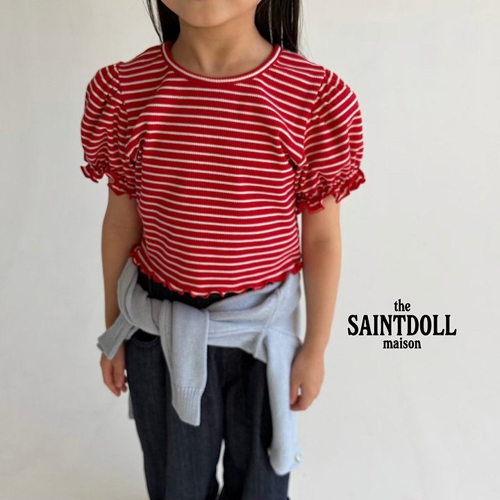 Saint Doll - Korean Children Fashion - #minifashionista - ST Puff Tee - 12