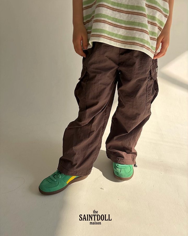 Saint Doll - Korean Children Fashion - #minifashionista - Cargo Anorak Pants - 11