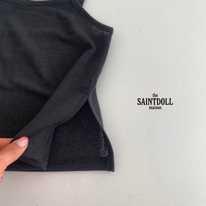 Saint Doll - Korean Children Fashion - #prettylittlegirls - Linen Strap Sleeveless - 6