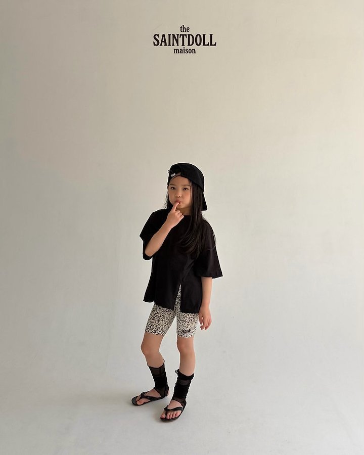 Saint Doll - Korean Children Fashion - #prettylittlegirls - Diagonal Seam Tee - 9