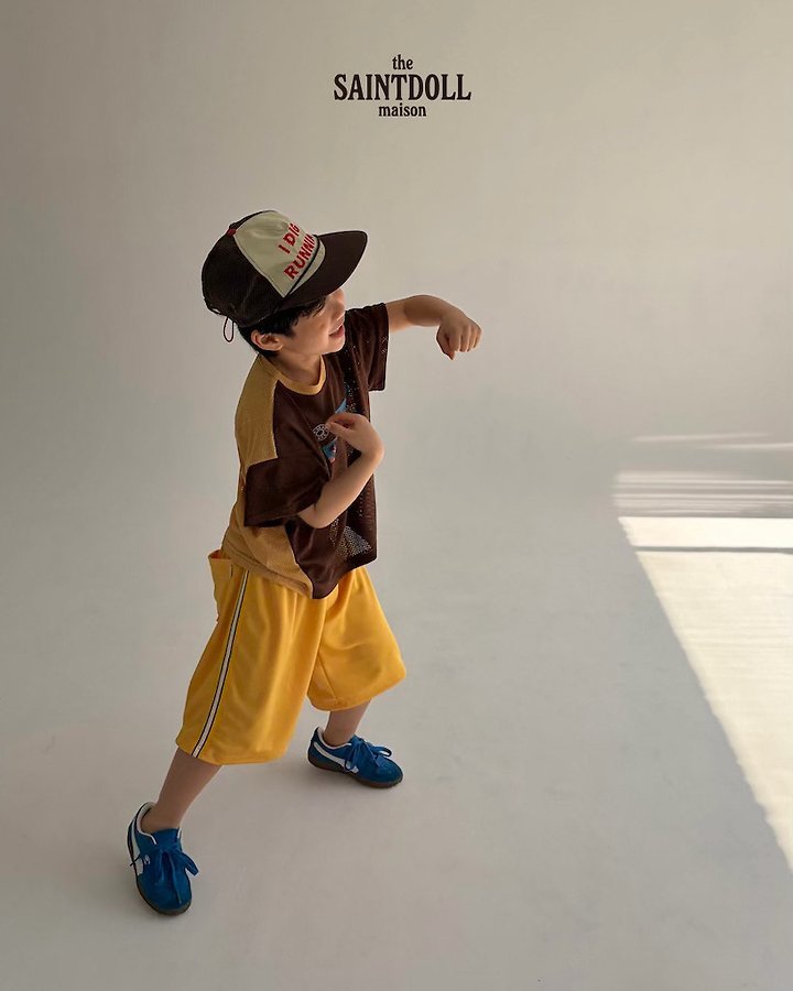 Saint Doll - Korean Children Fashion - #prettylittlegirls - Mesh Simple Loose Tee - 12