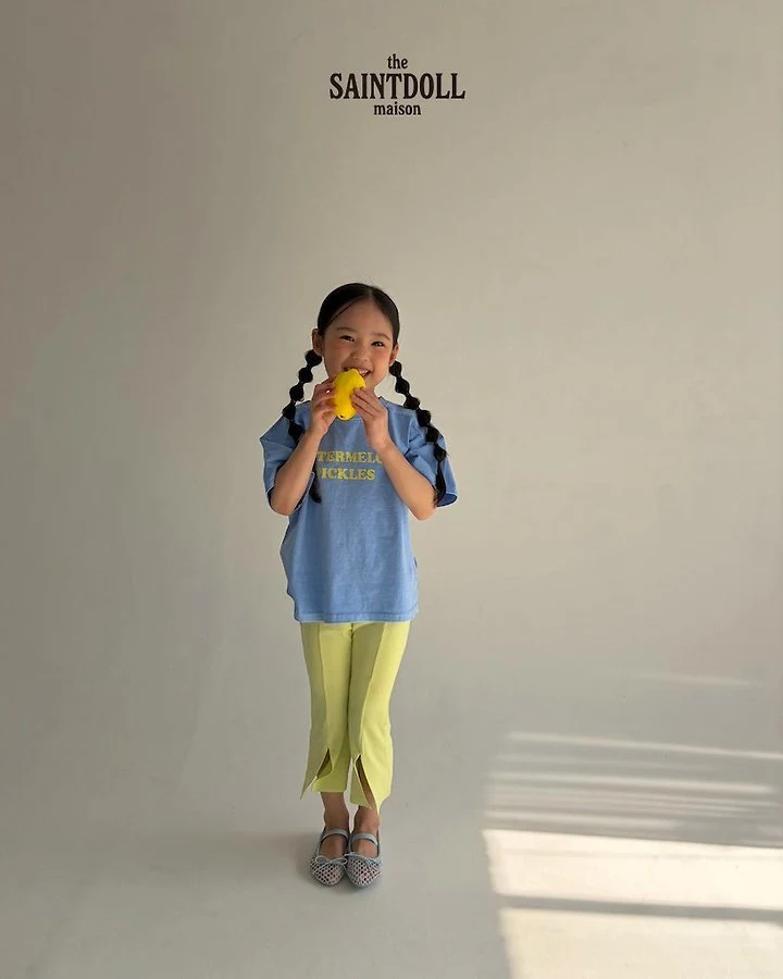 Saint Doll - Korean Children Fashion - #stylishchildhood - Pig Watermelon Tee - 8