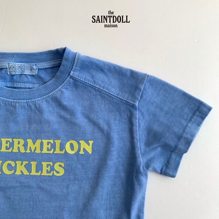 Saint Doll - Korean Children Fashion - #todddlerfashion - Pig Watermelon Tee - 6
