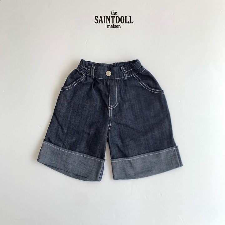 Saint Doll - Korean Children Fashion - #toddlerclothing - Non-Fade Roll-Up Pants