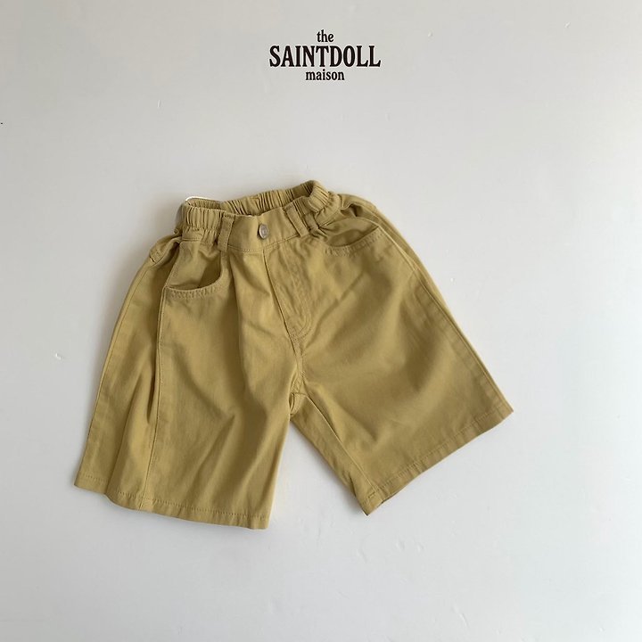 Saint Doll - Korean Children Fashion - #toddlerclothing - Side Pintuck Shorts - 6