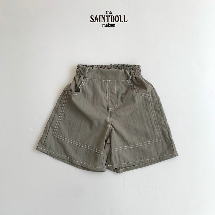 Saint Doll - Korean Children Fashion - #todddlerfashion - Stitch Bermuda Pants - 4