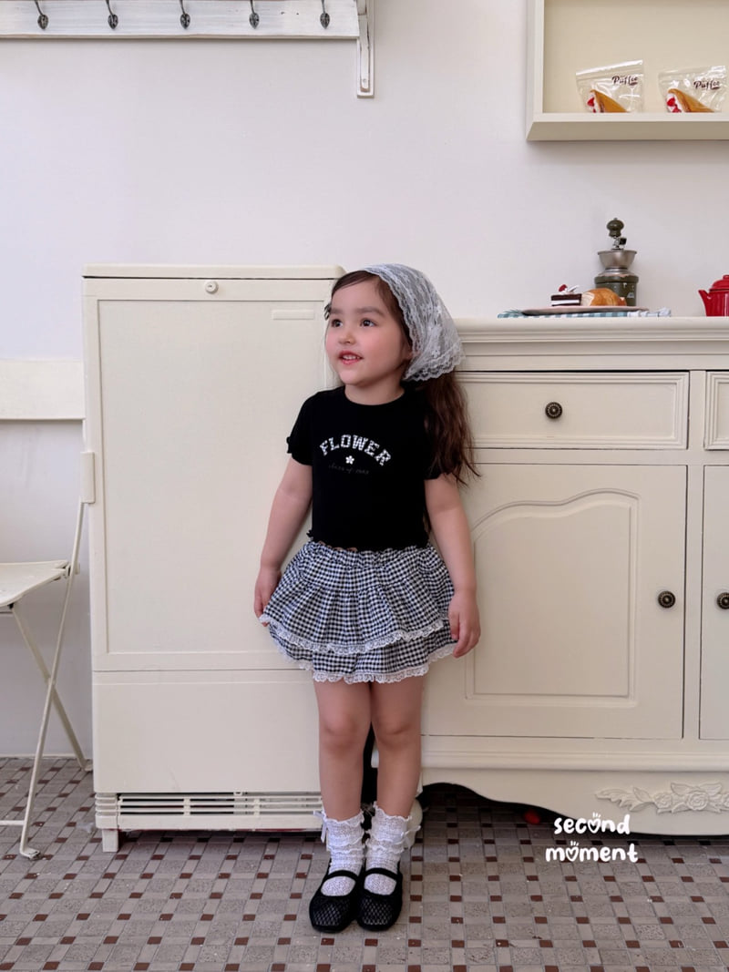 Second Moment - Korean Children Fashion - #Kfashion4kids - Fruit Check Skirt - 9