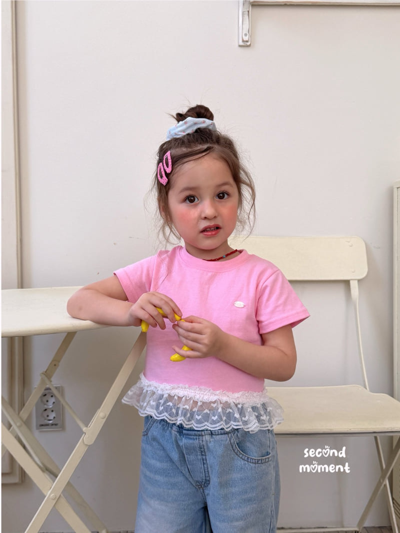 Second Moment - Korean Children Fashion - #Kfashion4kids - Bella Lace Tee - 12