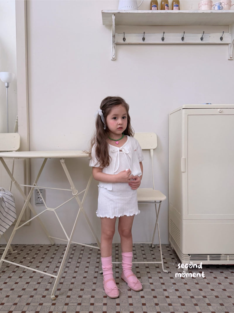 Second Moment - Korean Children Fashion - #Kfashion4kids - Eyelet One-piece Set - 10
