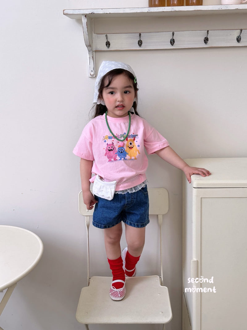 Second Moment - Korean Children Fashion - #childofig - Gelato Denim Shorts