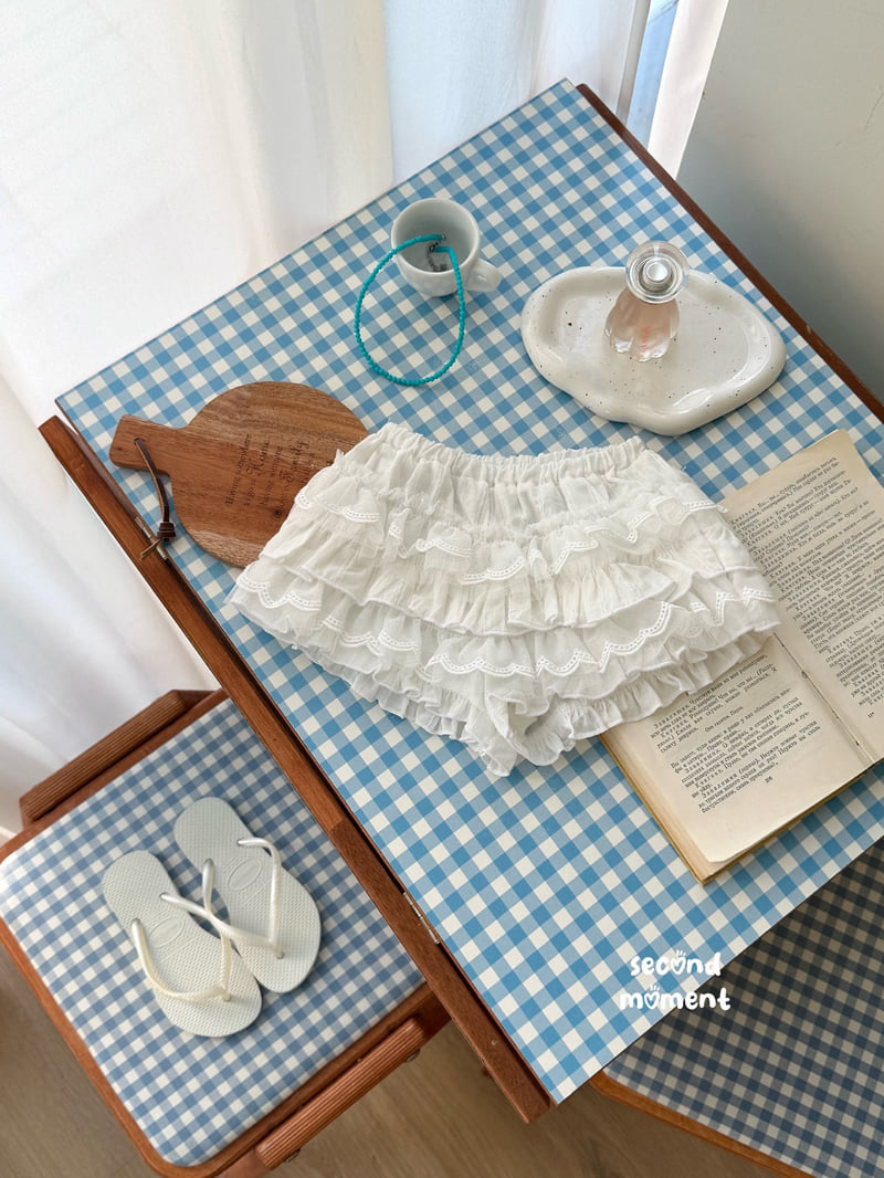 Second Moment - Korean Children Fashion - #childofig - Lace Frill Pants - 12
