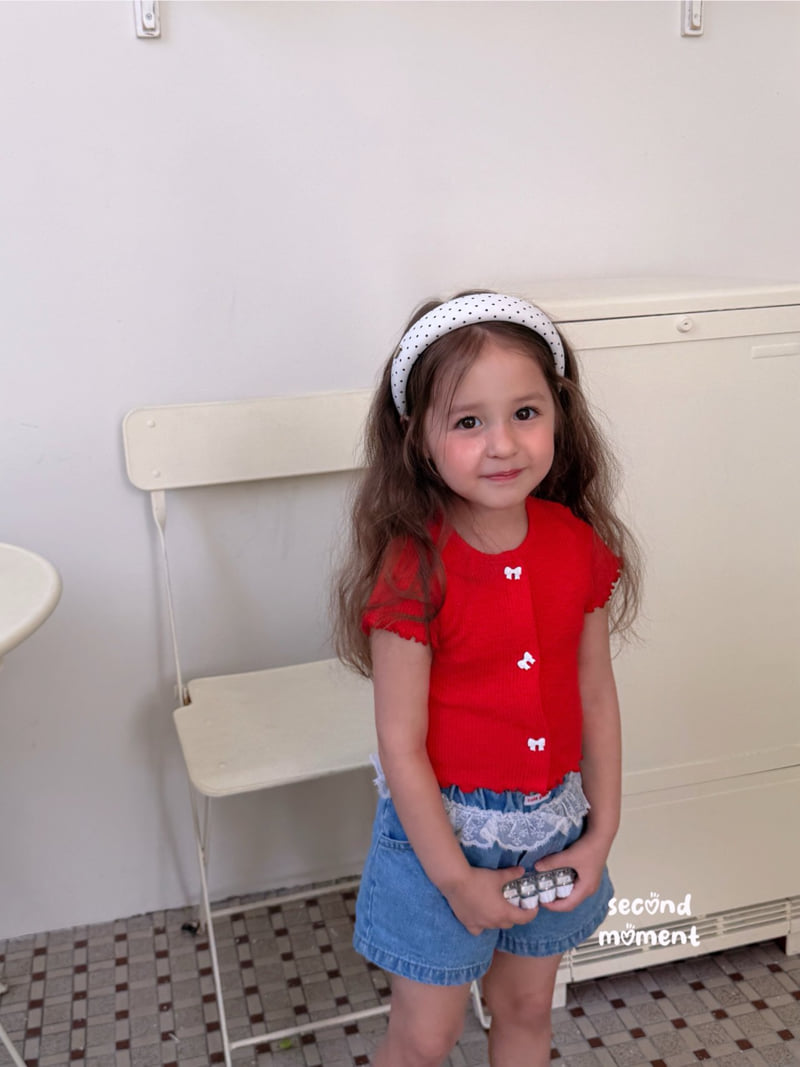 Second Moment - Korean Children Fashion - #childofig - Muse Ribbon Cardigan - 10
