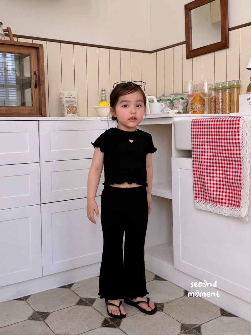 Second Moment - Korean Children Fashion - #childofig - Heart Flutter Tee - 3