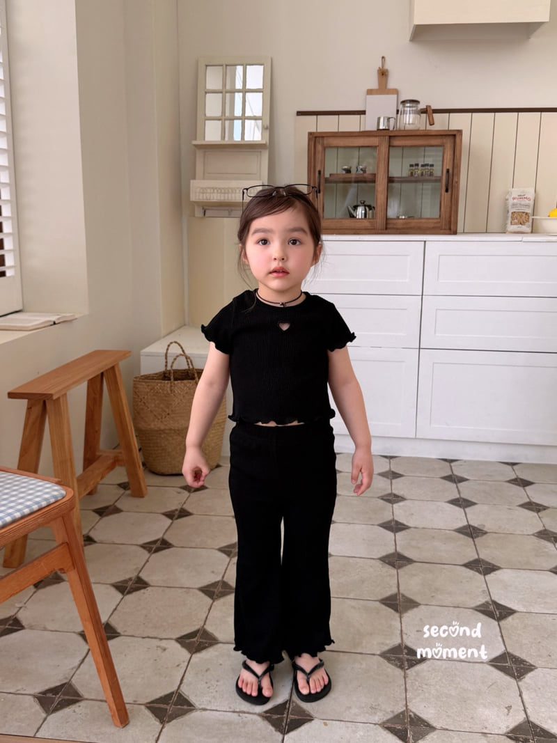Second Moment - Korean Children Fashion - #childofig - Heart Flutter Tee - 4
