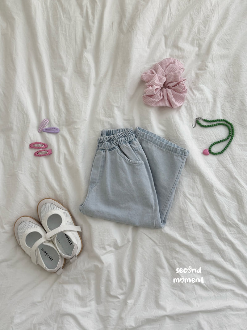 Second Moment - Korean Children Fashion - #childofig - Soda Denim Pants - 3