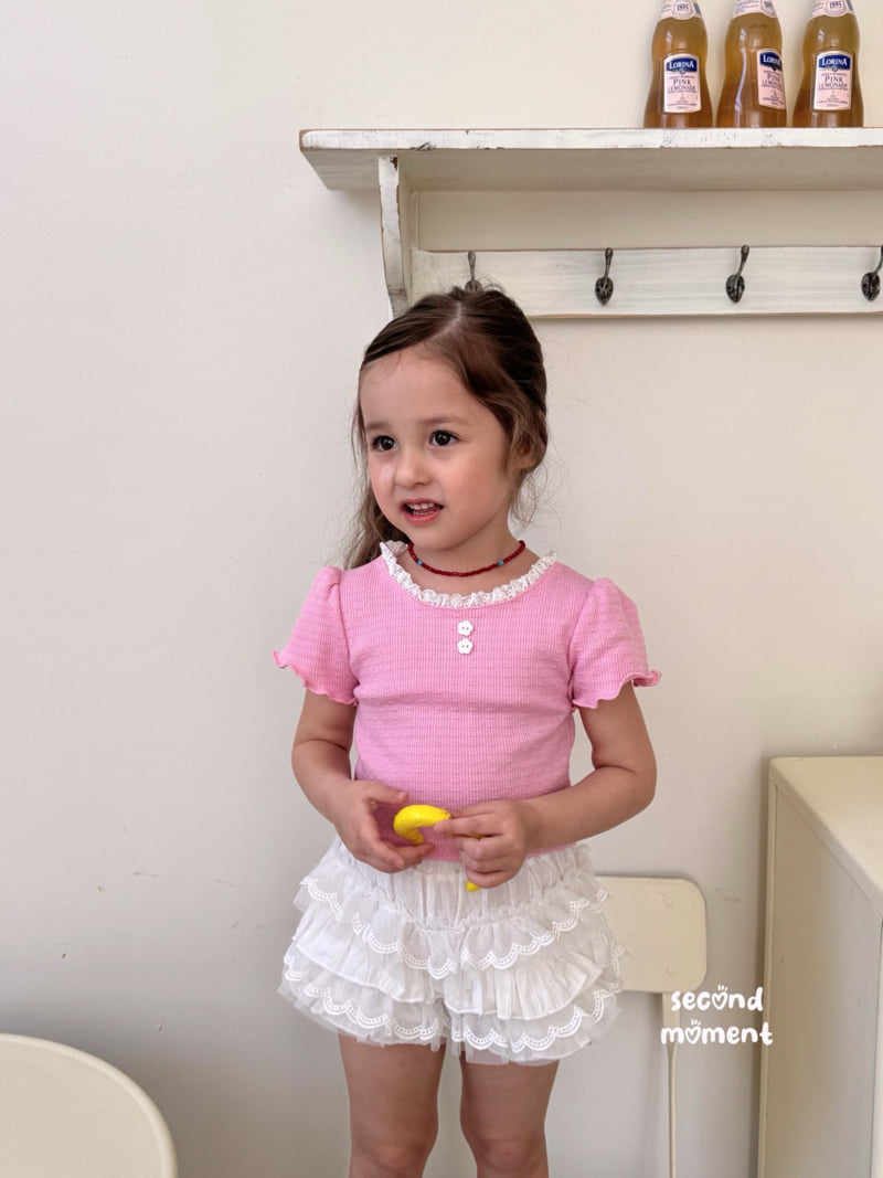 Second Moment - Korean Children Fashion - #childofig - Lily Puff Tee - 7