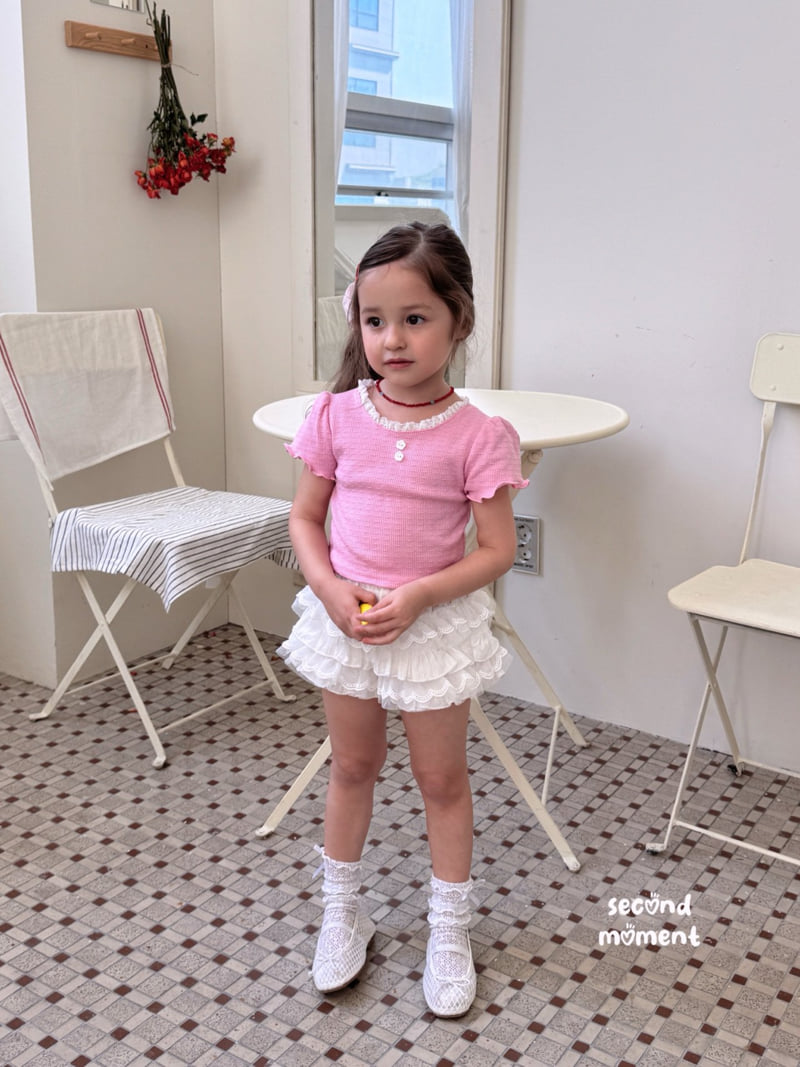 Second Moment - Korean Children Fashion - #childofig - Lily Puff Tee - 8