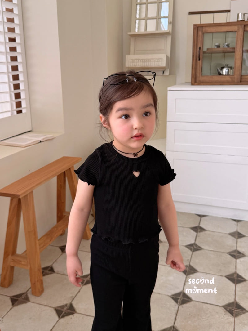 Second Moment - Korean Children Fashion - #childrensboutique - Heart Flutter Tee - 5